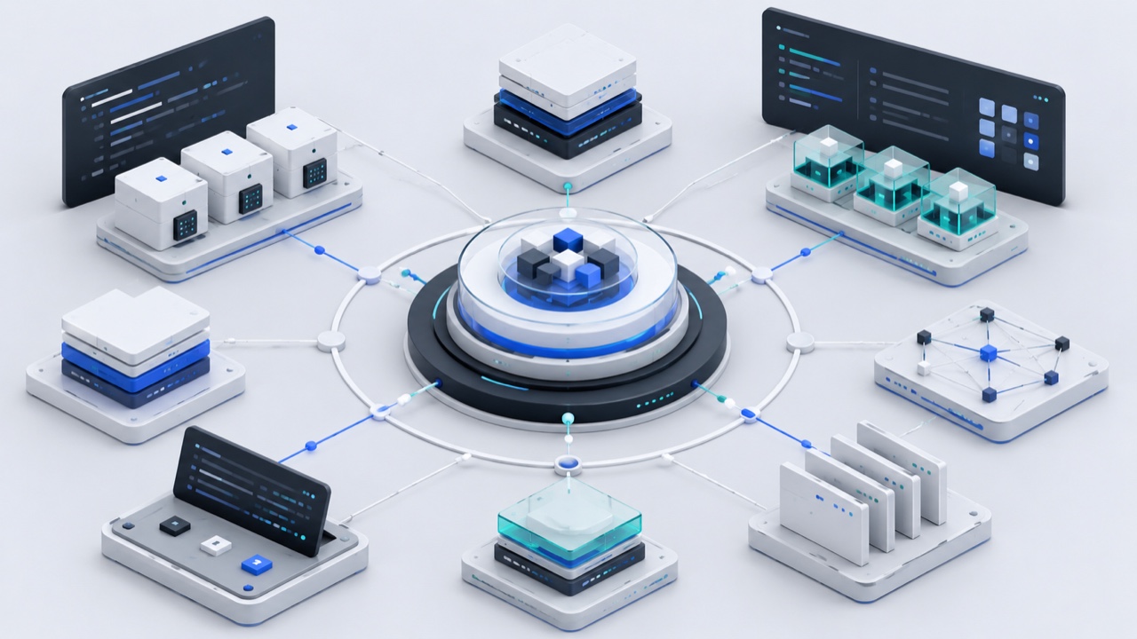 Elysium 虚拟化基础设施控制平面概念图
